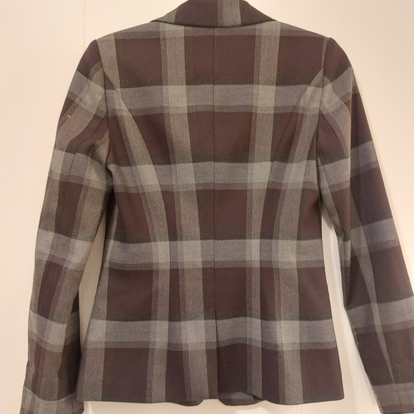 ■ Dark plaid blazer ■ - Picture 2 of 4